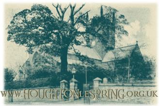 St Michael & All Angels Church, Houghton-le-Spring, in 1908