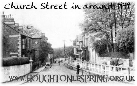 The Quay on Church Street, Houghton-le-Spring, as it was in 1949