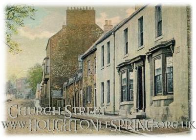 Sancroft House on the historic Church Street, Houghton-le-Spring, in around 1900
