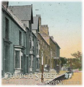 The historic Church Street, Houghton-le-Spring