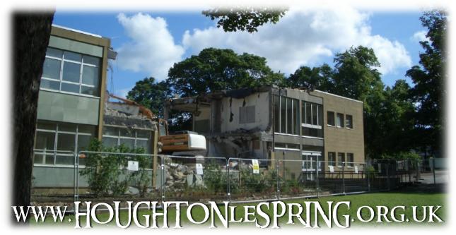 Demolition of Houghton Area Council Offices on June 1st 2011