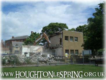 Demolition of Houghton's Council Offices is almost completed