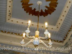 Decorative features inside Houghton Hall