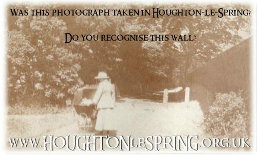 Where is this wall in Houghton?  Could it be the wall of the Rectory gardens?
