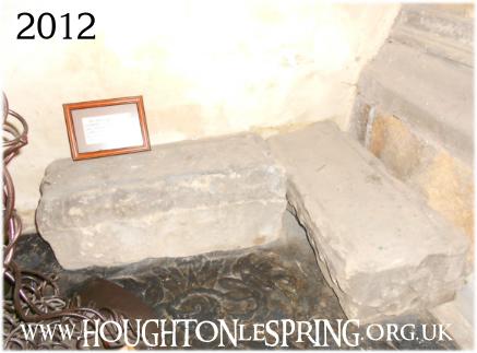 The Infants' Tomb in the churchyard of St Michael & All Angels, Houghton-le-Spring, circa 1865