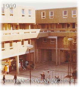 The Mautland Square shopping development, Houghton-le-Spring, 1969