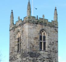 The Church tower now - Click to Enlarge