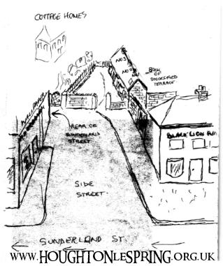 Click to see larger drawing of Stocksfield Terrace a.k.a Stocksfield Place