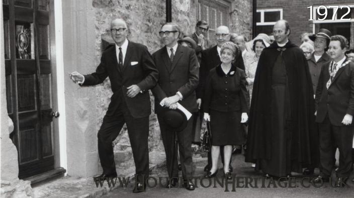 The official opening of the YMCA at Houghton Hall on June 10th 1972