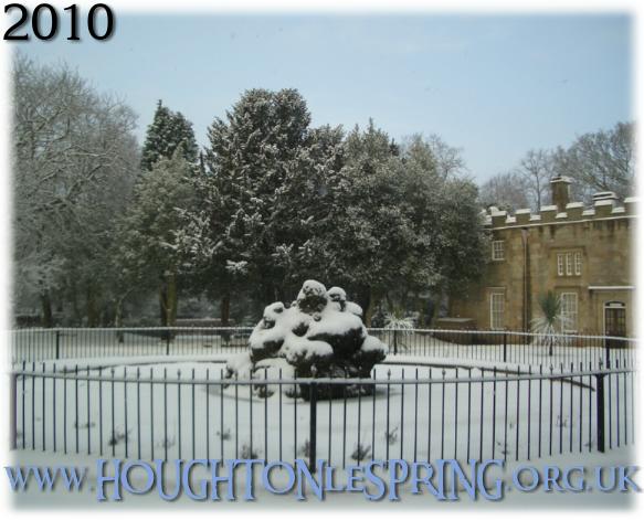 A modern view of the Park in snow, 2010