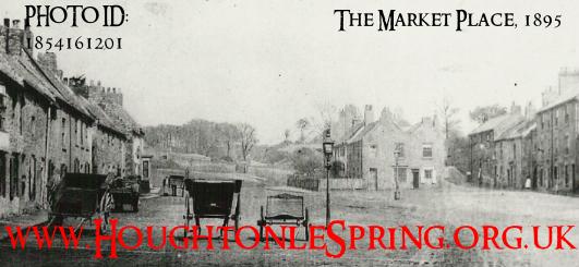 The Market Place, Houghton-le-Spring, 1895