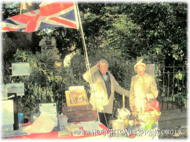 Houghtonians dressed in 1930s period costume